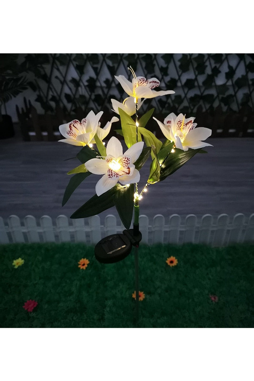 Solar LED Flower Lamp | Bowlift