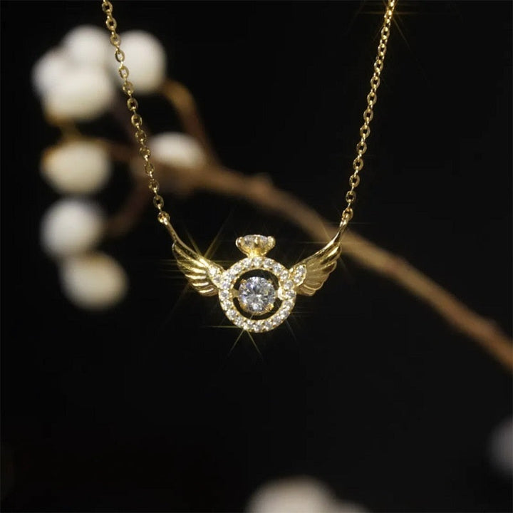 BowLift | Lucky Wings Pendant Zircon Necklace