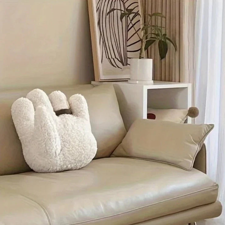 Fluffy Hand Cushions with Ring | Bowlift