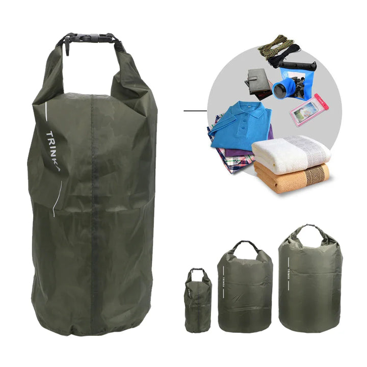 BowLift | DryHike Waterproof Dry Bags 8L / 40L / 70L | Ultralight & Durable | For Kayak, Boat, Camping & Outdoor Travels