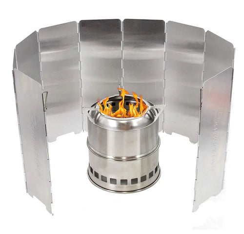 BowLift | Windshield for Camping Stove – Efficient Cooking in Wind