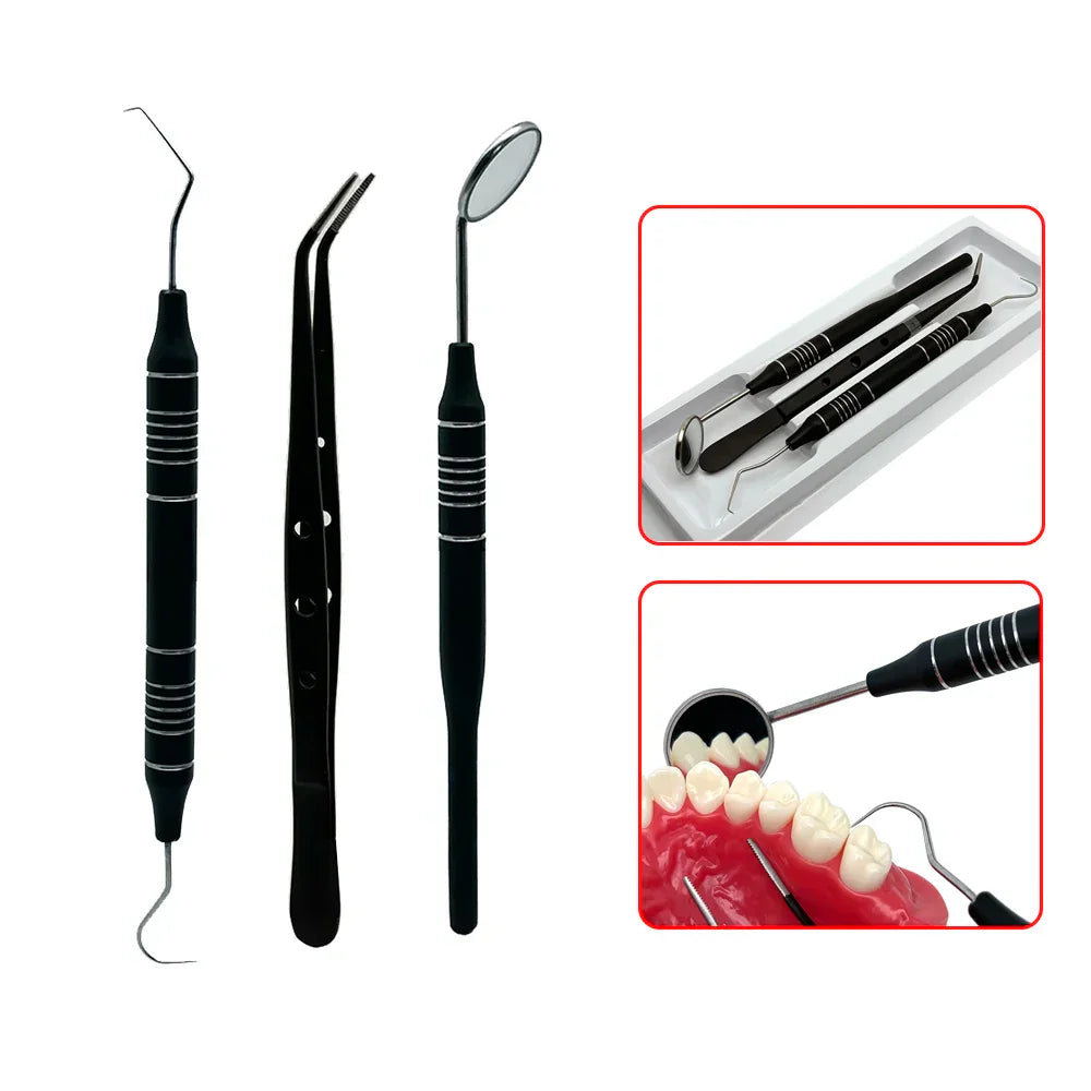 BowLift | Teeth Cleaning Kit with Steel Dental Tools