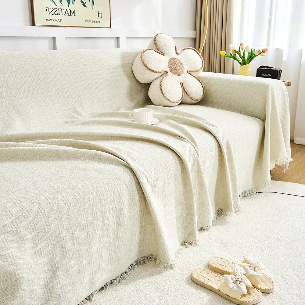 BowLift | Sofa blanket throw | Reversible design & Extra large | Easy care & Scratch resistant | CasaLunea