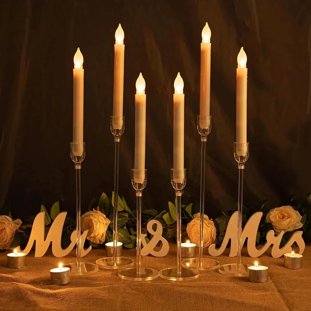 BowLift | LumenAcry Acrylic Candle Holder Set (3-piece)