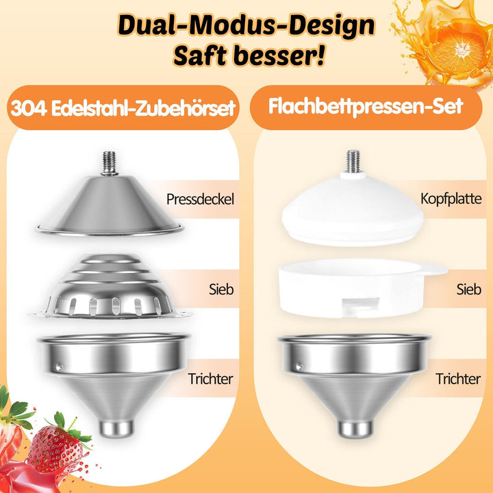 Manual Juice Press Citrus Press Stainless Steel | Bowlift
