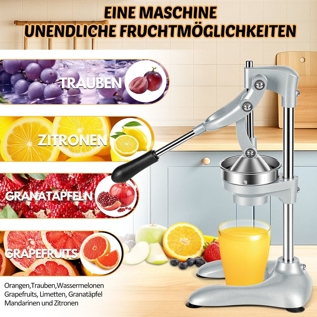 Manual Juice Press Citrus Press Stainless Steel | Bowlift