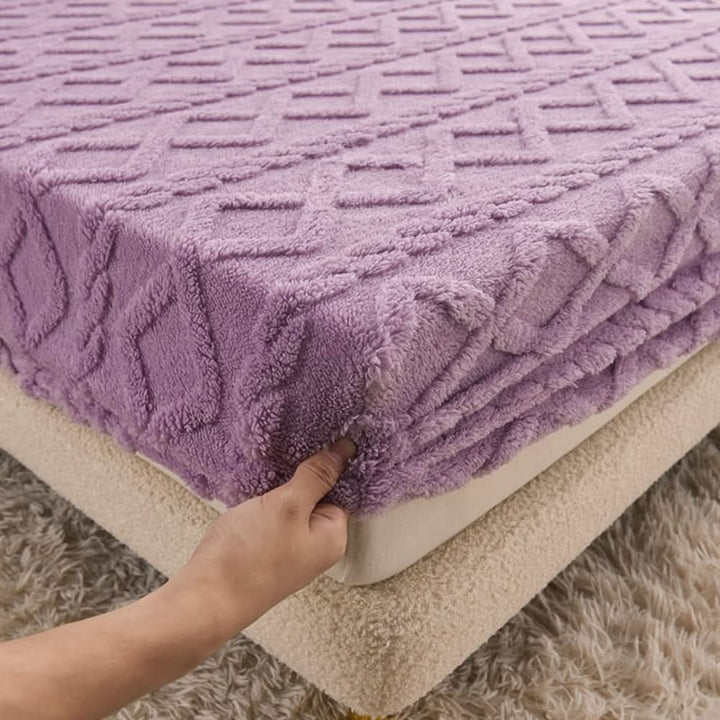 BowLift | Velvet Mattress Cover – Soft Protective Bedding