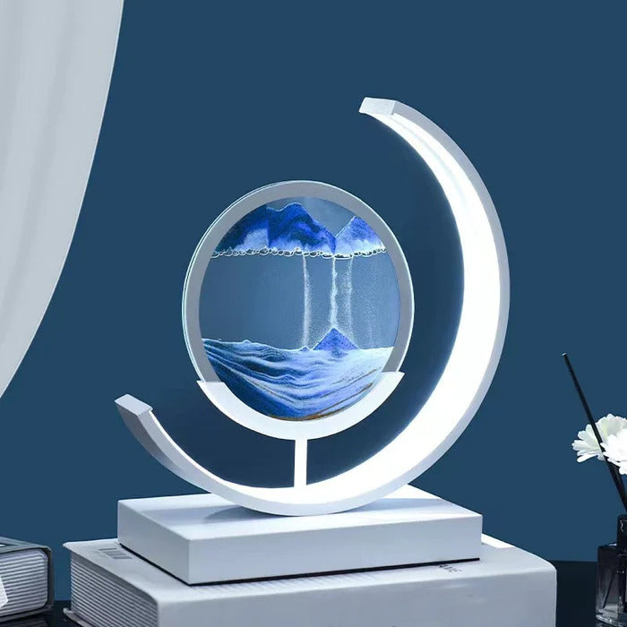 BowLift | SandAura Calming Sand Sand Lamp for Relaxation