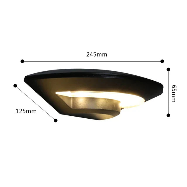 Modern LED outdoor wall lamp for garden and terrace – Weatherproof, energy-saving & decorative | Bowlift