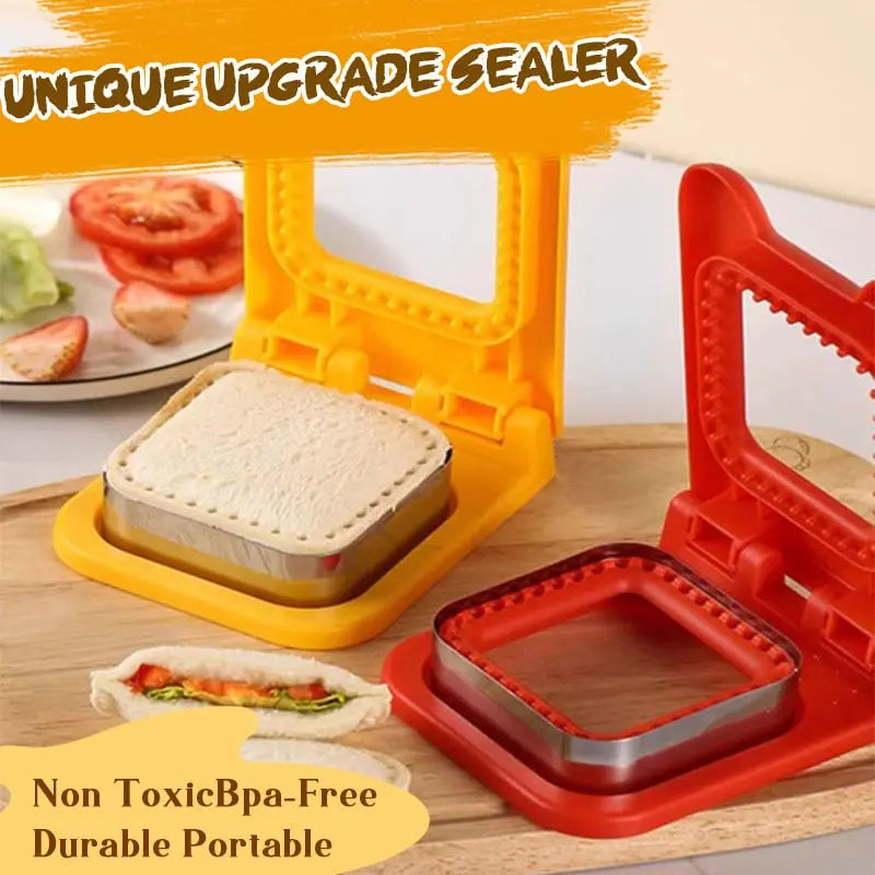 BowLift | Sandwich Cutter with Sealing – Child-Friendly DIY Set made of Stainless Steel