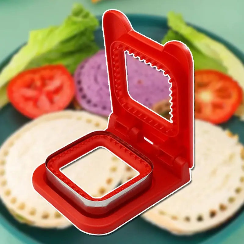 BowLift | Sandwich Cutter with Sealing – Child-Friendly DIY Set made of Stainless Steel