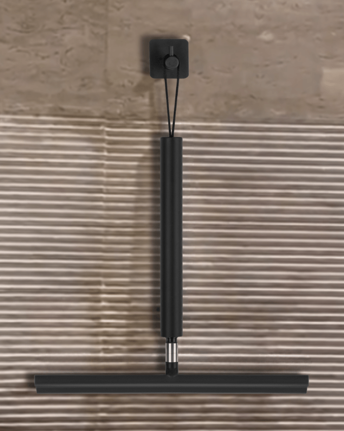 BowLift | Telescopic shower squeegee for glass & floor without bending down