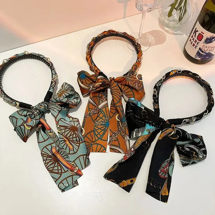 BowLift | Satin headband with weaving function – Perfect for Oktoberfest & festivities