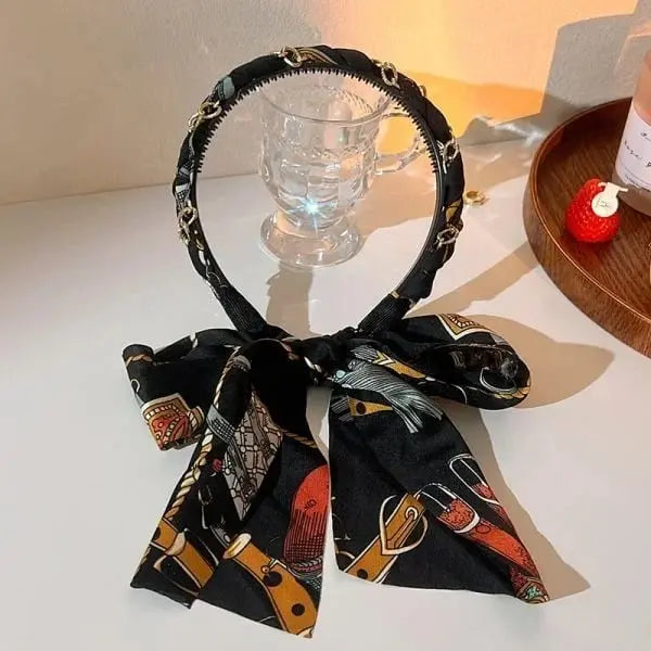 BowLift | Satin headband with weaving function – Perfect for Oktoberfest & festivities