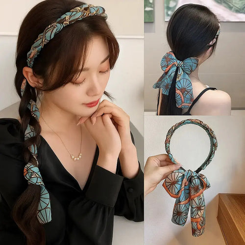 BowLift | Satin headband with weaving function – Perfect for Oktoberfest & festivities