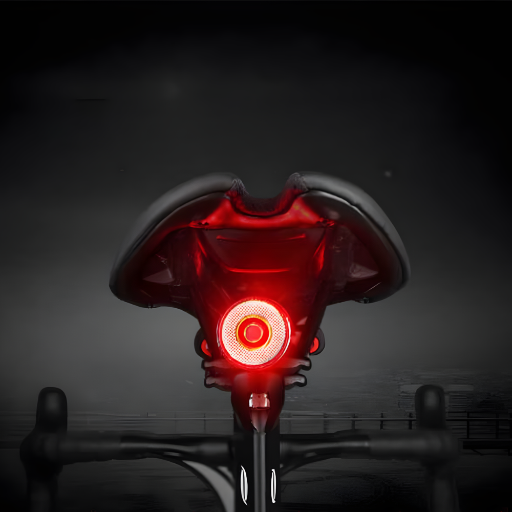 BowLift | Velaro Intelligent Bicycle Rear Light | Automatic Brake Light & Brightness Sensor | USB Rechargeable | Waterproof IPX4