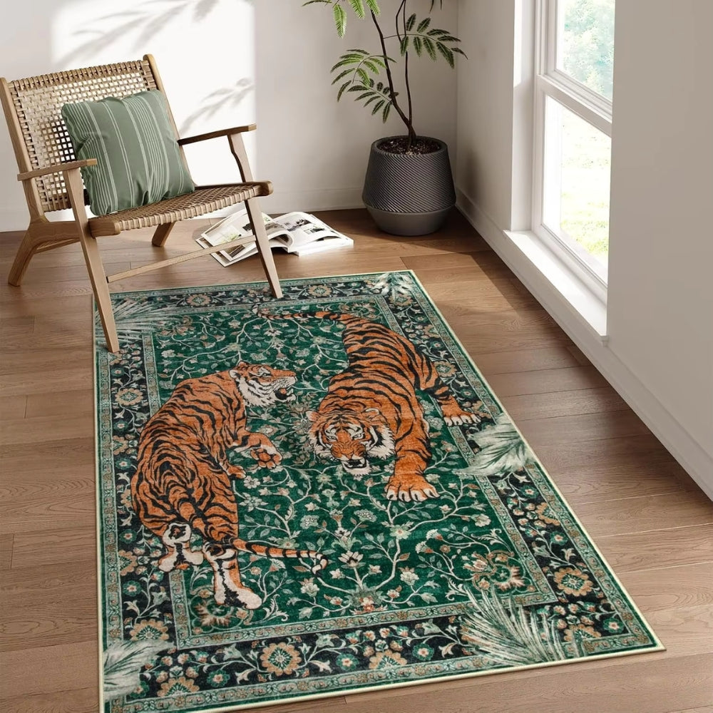 BowLift | Savage Grace Tiger Tapestry Carpet Rug