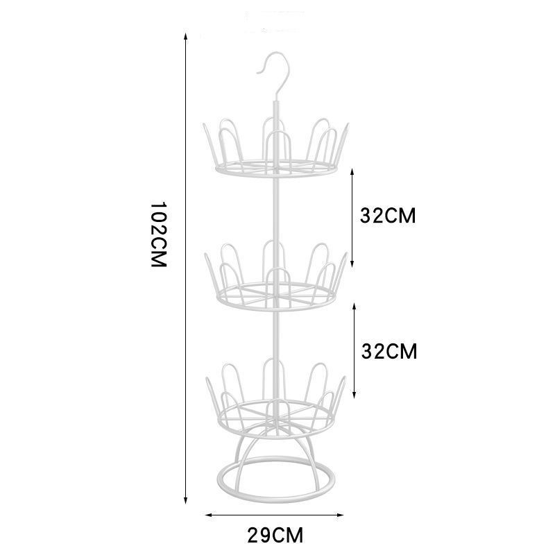 BowLift | Circular Space Saving Shoe Rack Organizer