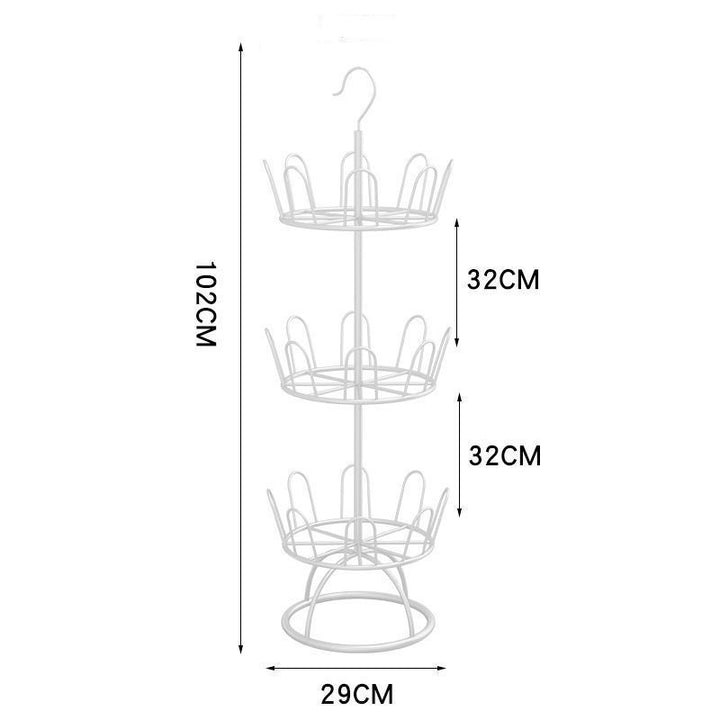 BowLift | Circular Space Saving Shoe Rack Organizer