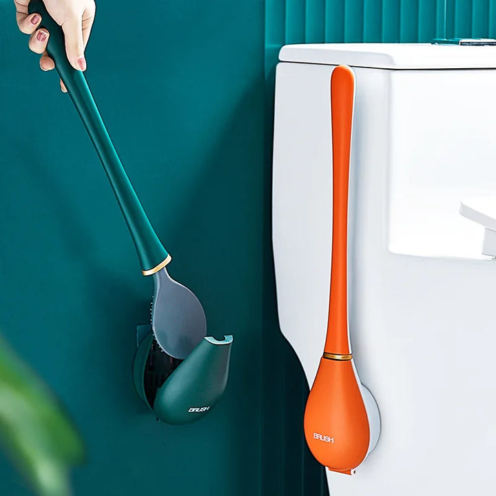 SumiClean - Slim Silicon Toilet Brush for Your Bathroom Bowlift