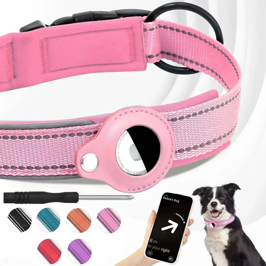 BowLift | LEAZO - AirTag Dog Collar