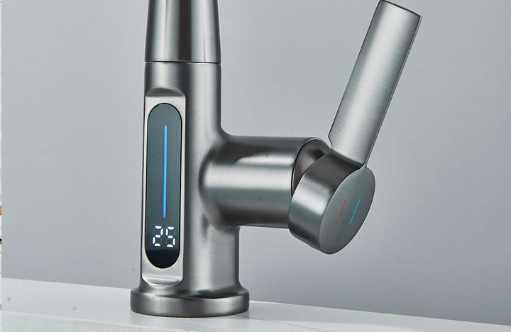 BowLift | LUXOR - Modern digital washbasin tap