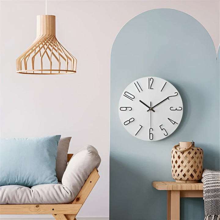 3D Wall Clock – Modern and Elegant | Decorative Wall Clock for Living Room and Office | Bowlift