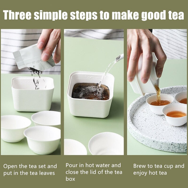 BowLift | Japenese Minimal Portable Tea Set