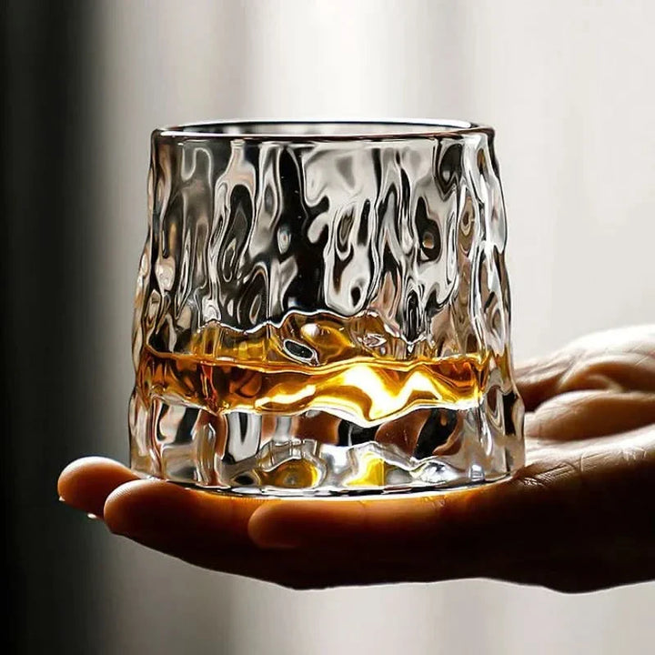BowLift | Spinning Japanese Edo Whiskey Glass Set