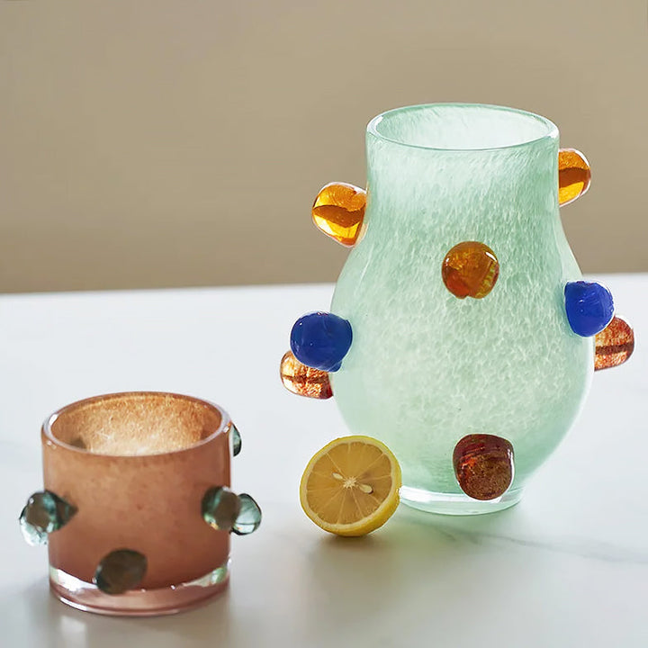 Polka Globe Glass Vase Collection | Bowlift