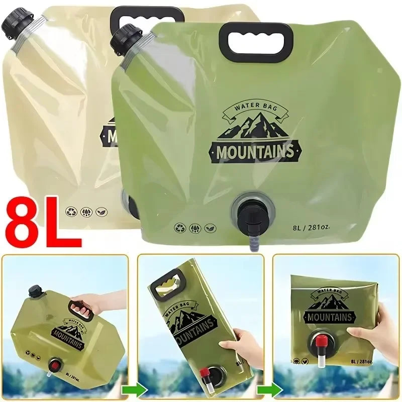 BowLift | HydroPackx Water Carrying Bag | Foldable, Compact & With Spout | Ideal for Outdoor Activities