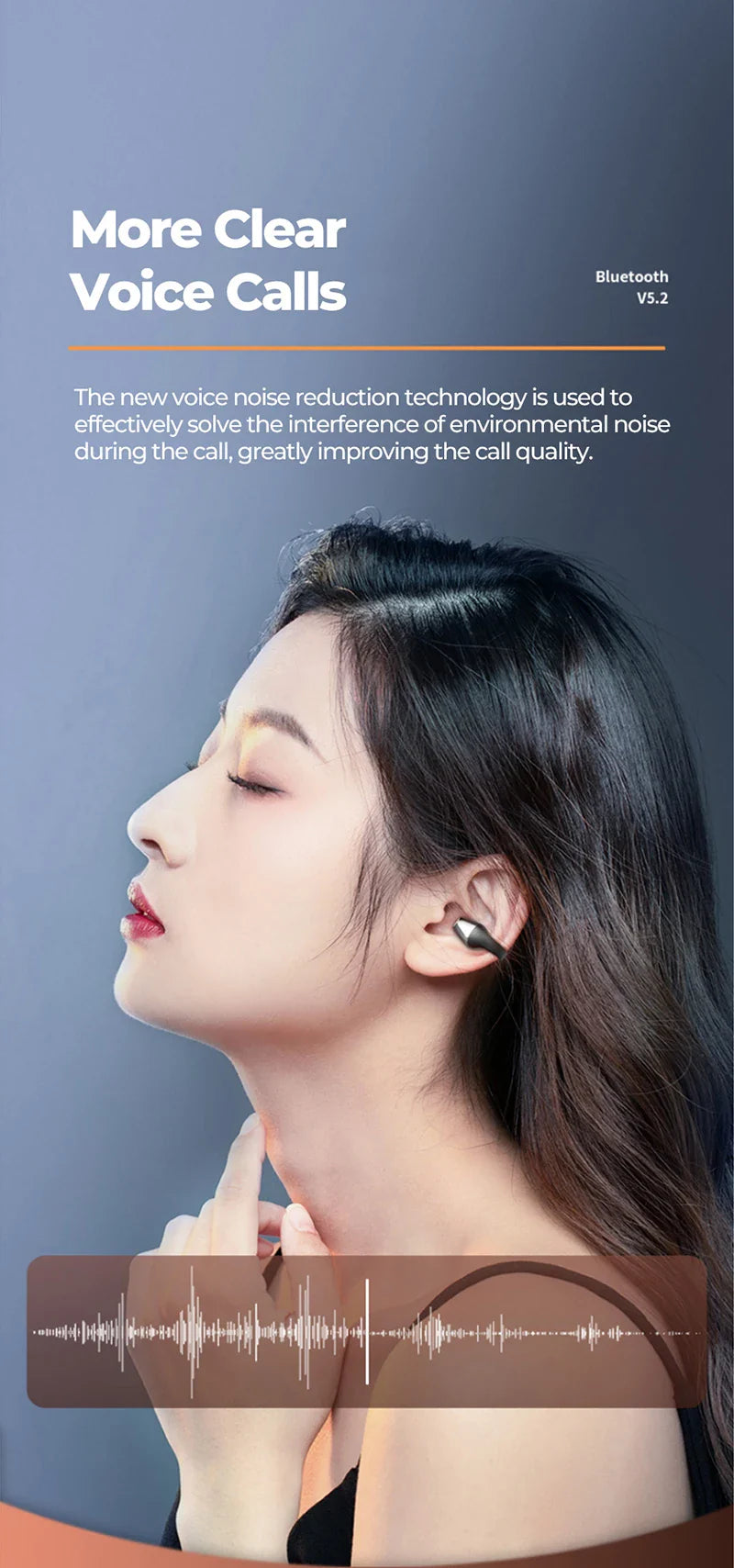 BowLift | Ear Clip Bluetooth Headset