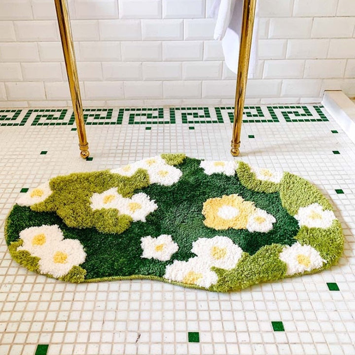 Green Garden Rug | Bowlift