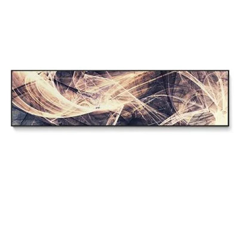 Modern Abstract Wide Format Wall Art Fine Art Canvas Prints Pictures For Living Room Above The Sofa Art For Bedroom Above The Bed | Bowlift
