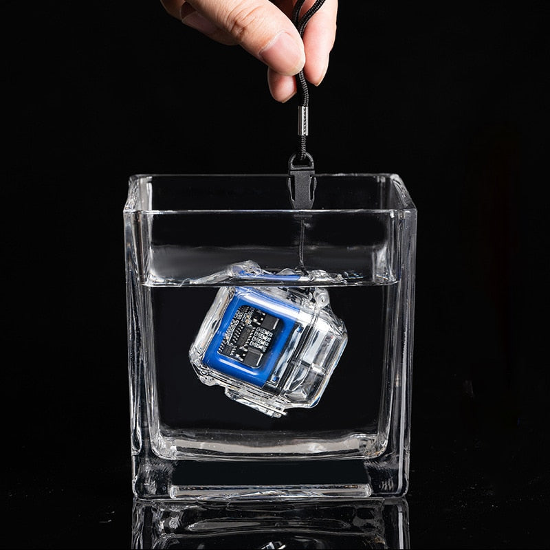 Prismatic Rainbow Windproof Double Arc Lighter | Bowlift