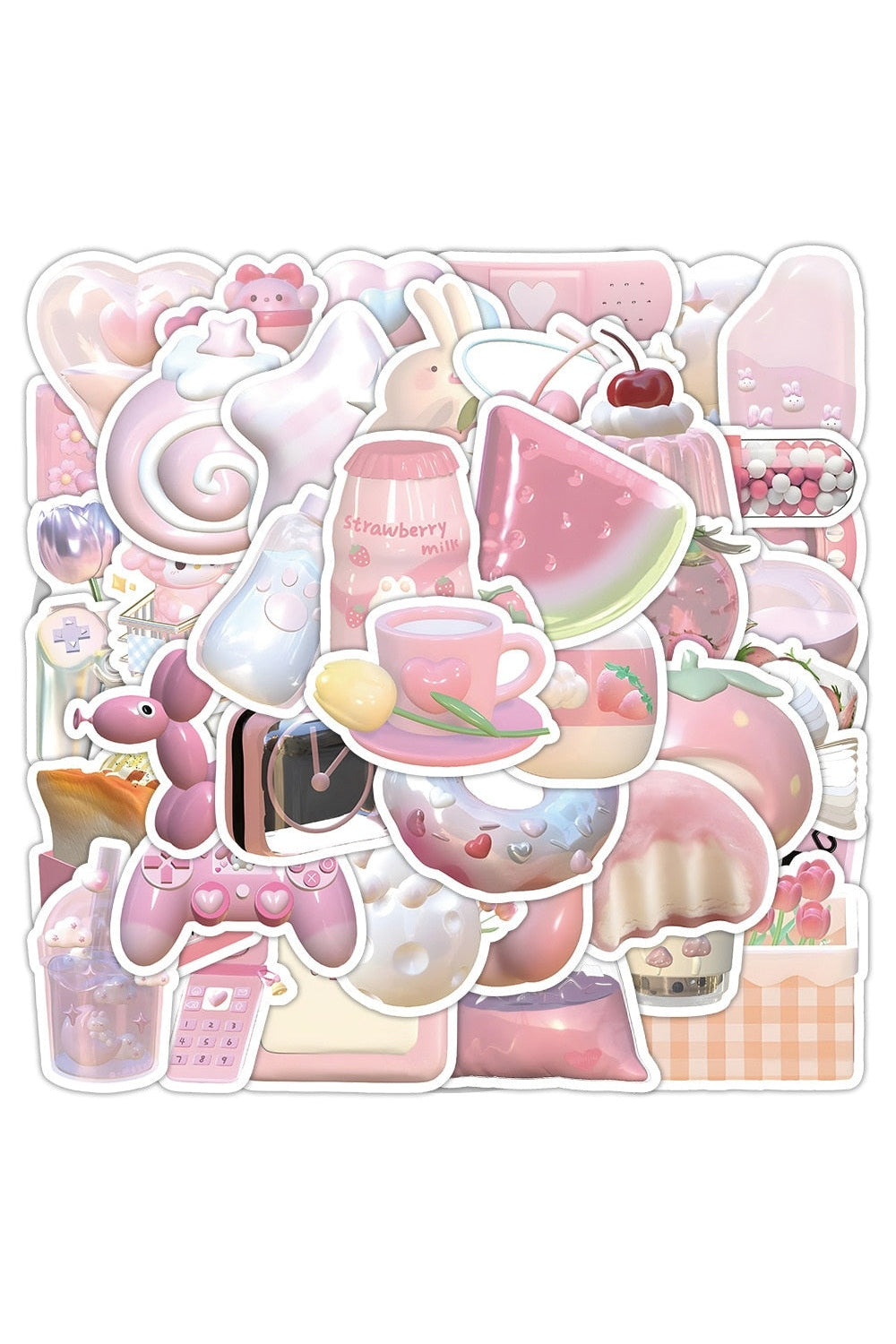 Pink Dream Creative Sticker | Bowlift