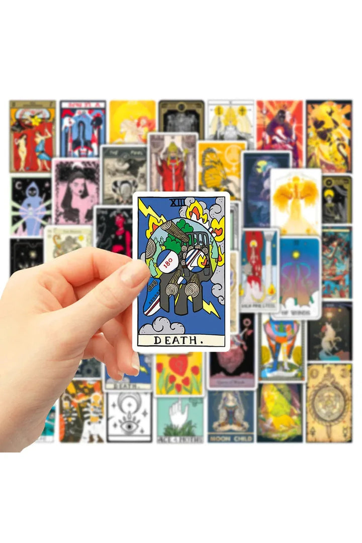 Tarot Doodle Scrapbooking Stickers | Bowlift