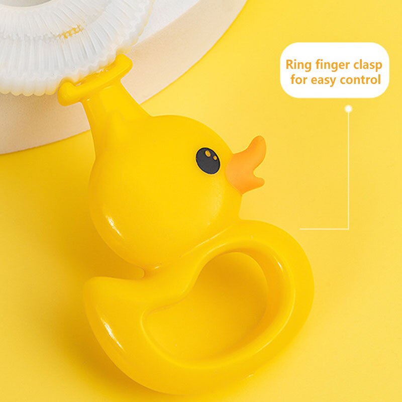 BowLift | Duck U-Shaped Kids Toothbrush