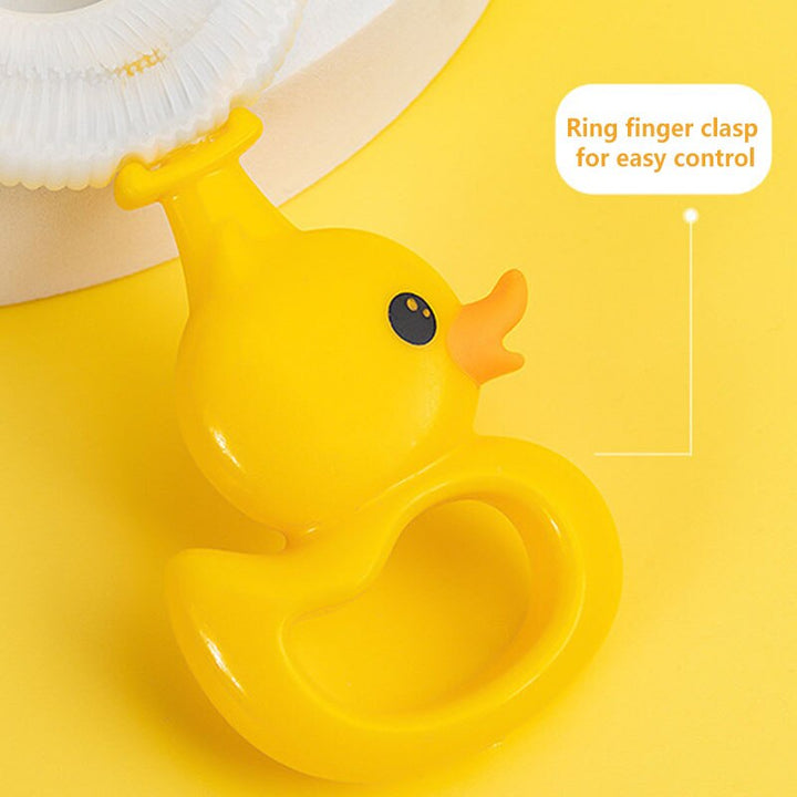BowLift | Duck U-Shaped Kids Toothbrush
