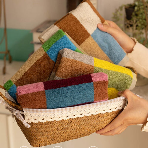 Colour Block Towels - Small Tile | Bowlift