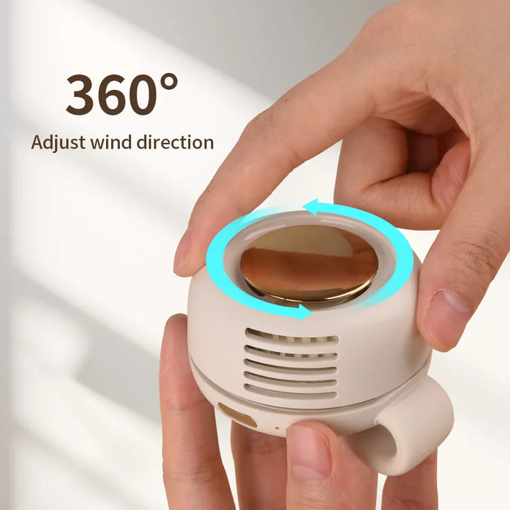 Clip-On Body Rechargeable Waist Cooler Fan | Bowlift