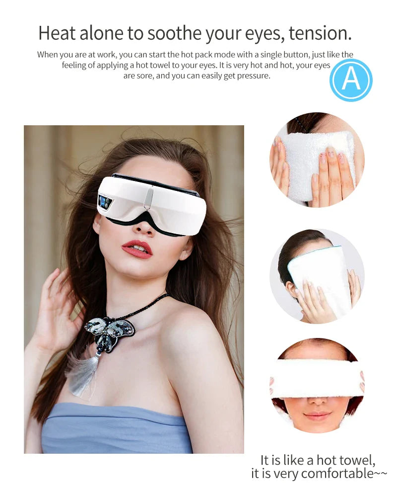 BowLift | Bluetooth Music Hot Compress Eye Massager
