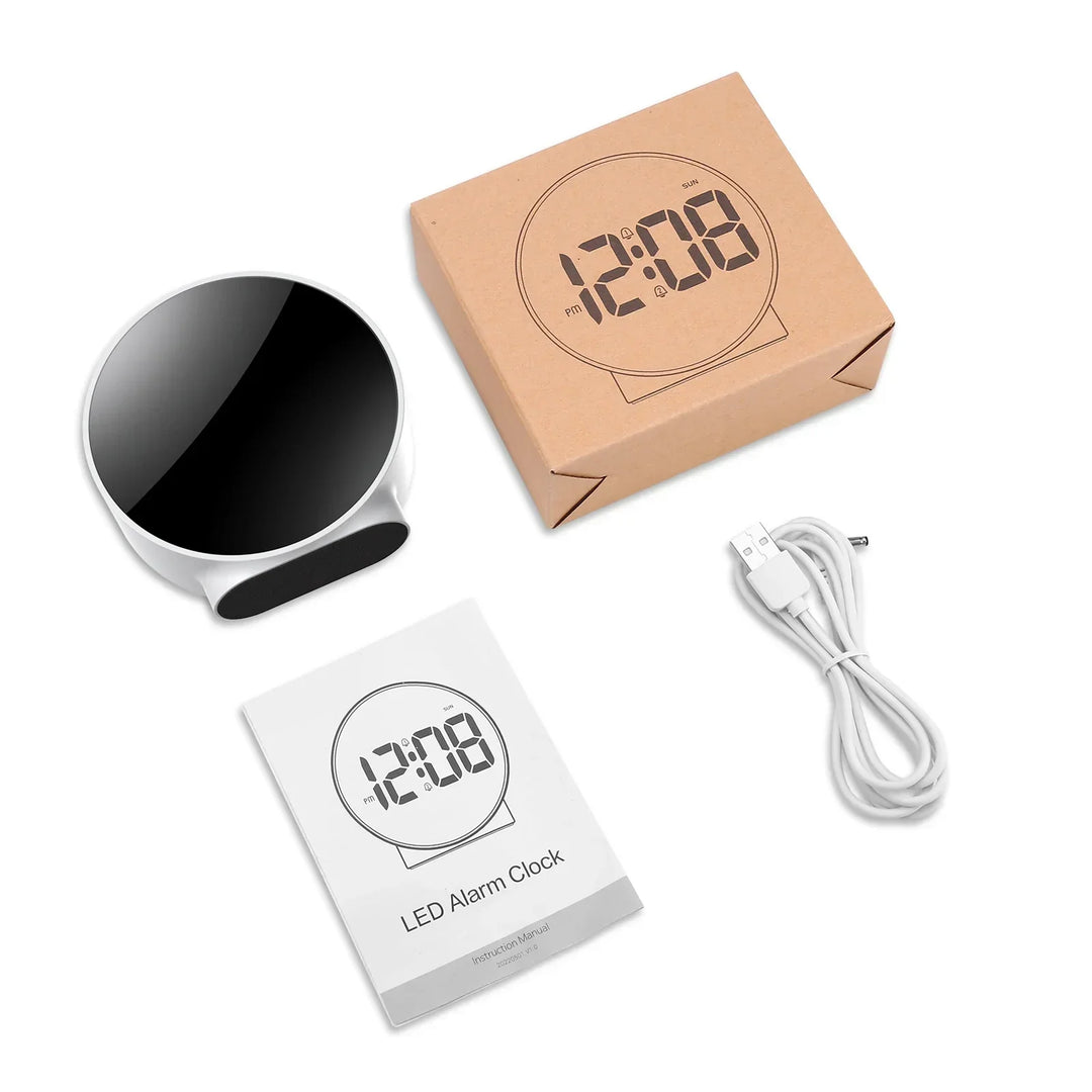 Compact LED Digital Table Clock – Modern Design with USB Connection | Bowlift