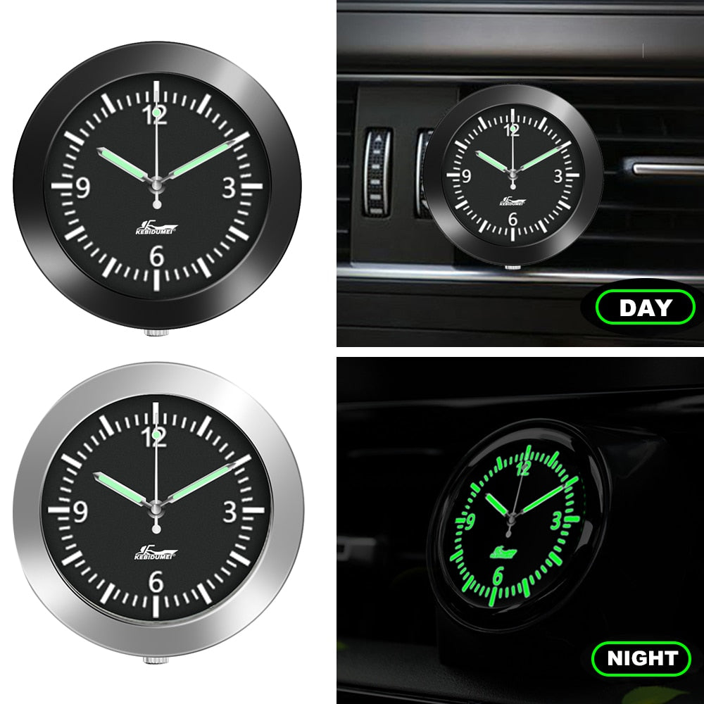 BowLift | Stick-On Car Dashboard Luminous Clock