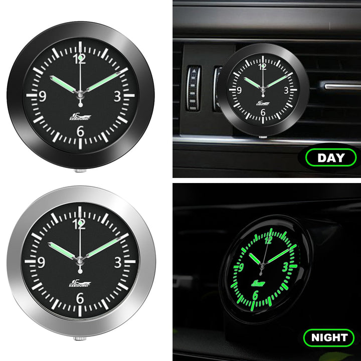 BowLift | Stick-On Car Dashboard Luminous Clock