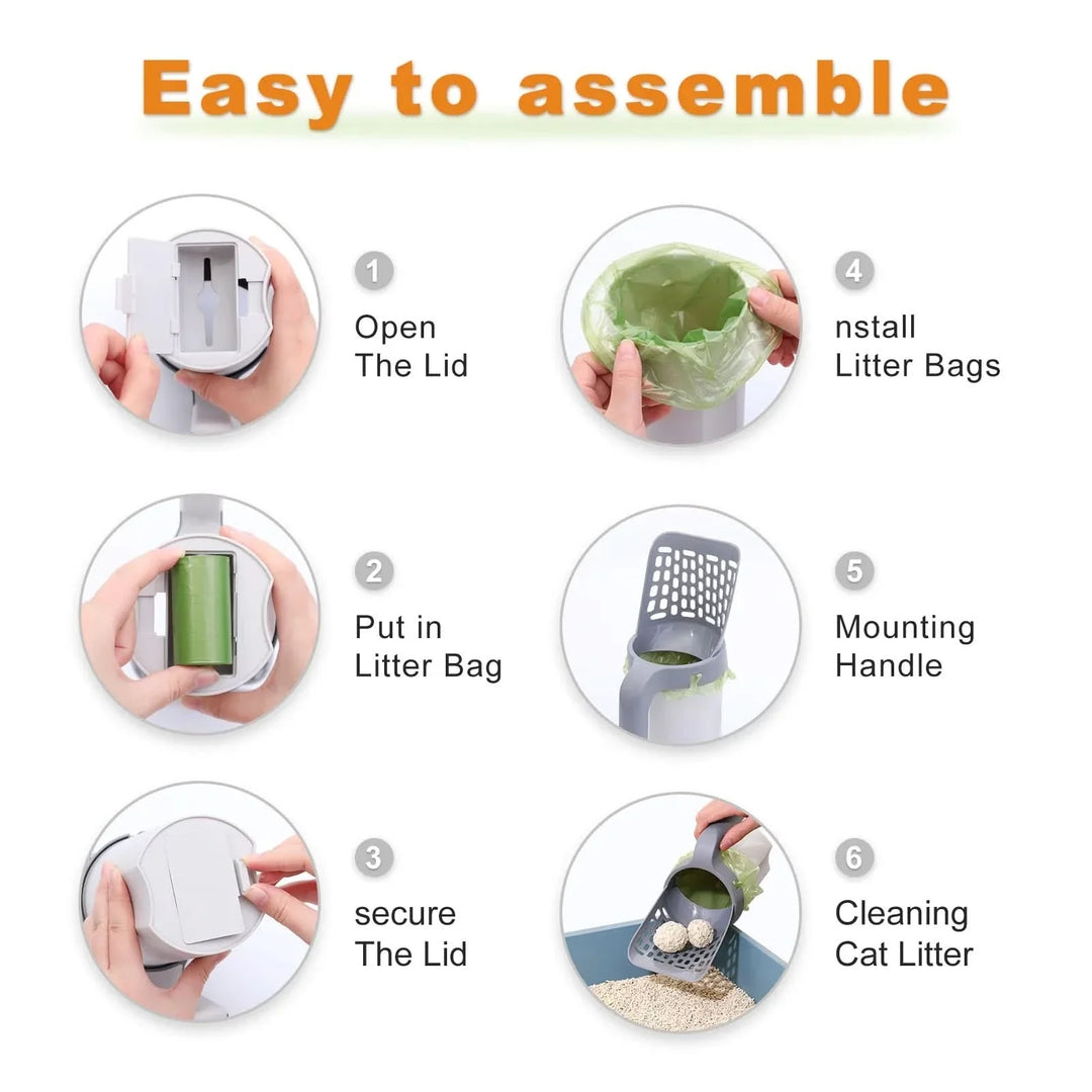 BowLift | Hygienic cat scoop with odour-stop function