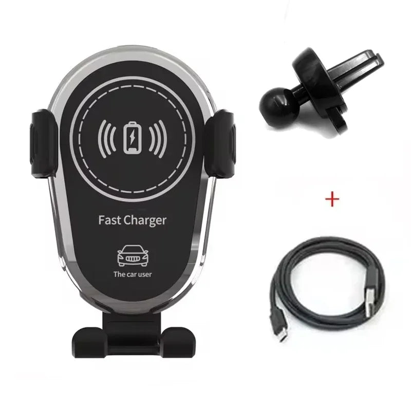 BowLift | Voltano Auto Phone Holder | Wireless & Fast Charging | Automatically Locking | For Air Vent