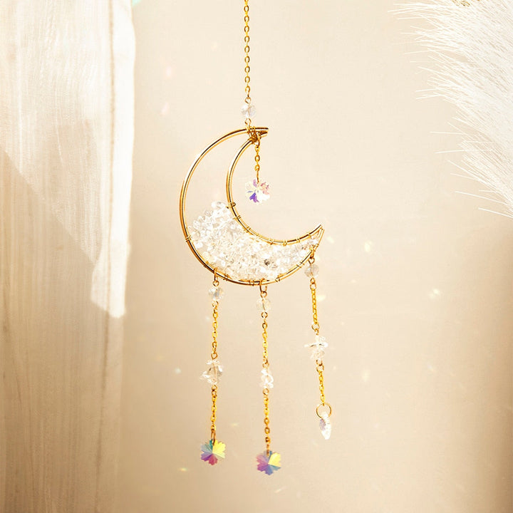 BowLift | Crystal Sun Catcher Moon Decor