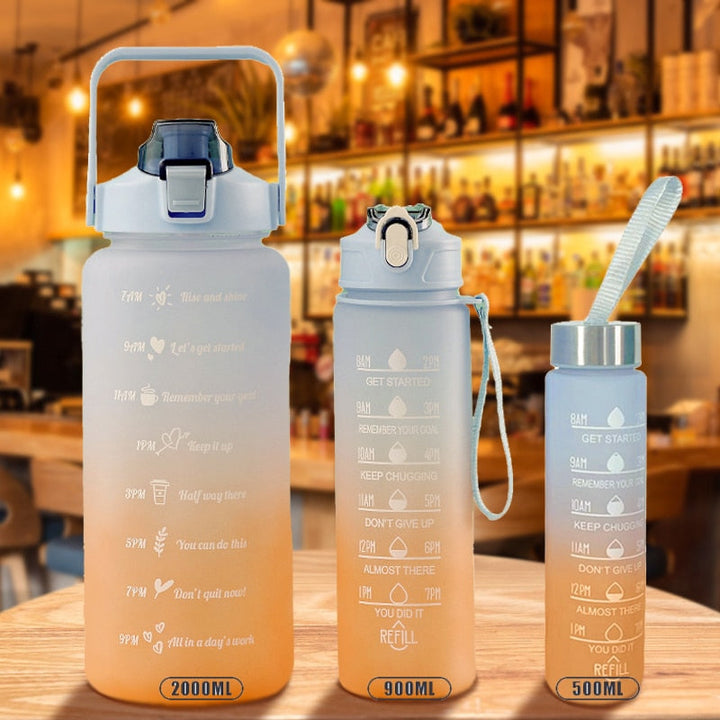 All Day Hydrate Time Marker Water Bottle | Bowlift