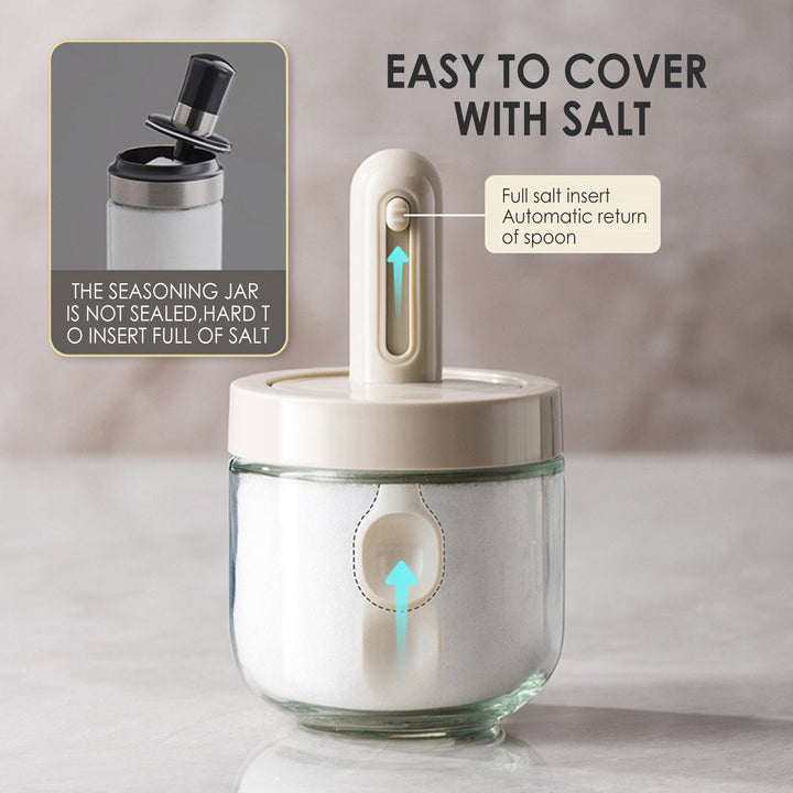 BowLift | Creative Mini Seasoning Jar with Spoon